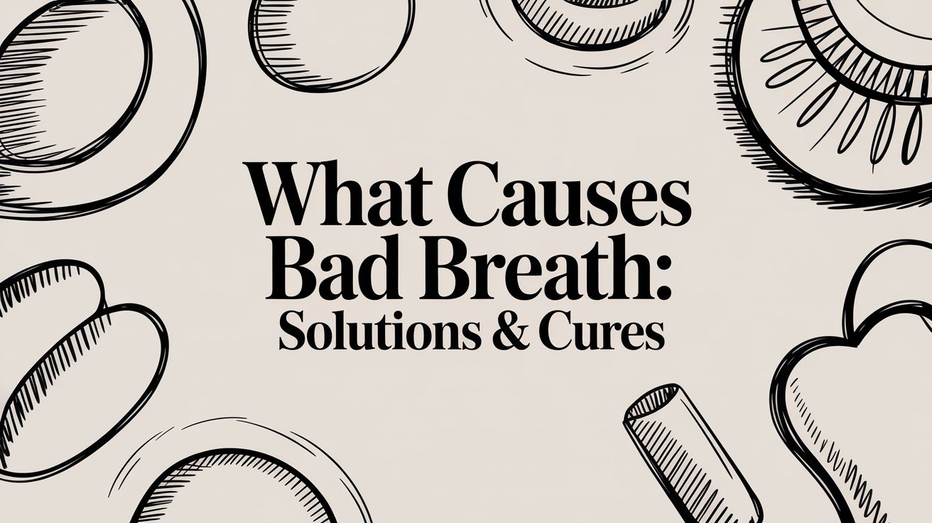 what-causes-bad-breath-food-sketches